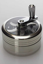 Load image into Gallery viewer, 3 parts aluminum herb grinder with handle_4
