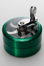 Load image into Gallery viewer, 3 parts aluminum herb grinder with handle_6
