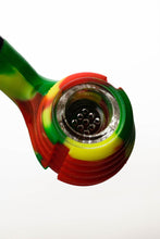 Load image into Gallery viewer, Sherlock Silicone pipe in display with glass bowl-WP134_4
