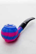 Load image into Gallery viewer, Sherlock Silicone pipe in display with glass bowl-WP139_2
