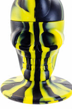 Load image into Gallery viewer, 11&quot; Genie skull multi colored detachable silicone water bong_9
