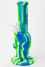 Load image into Gallery viewer, 11&quot; Genie skull multi colored detachable silicone water bong_5
