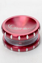 Load image into Gallery viewer, 2 parts Genie aluminium herb grinder - Concave_7
