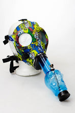 Load image into Gallery viewer, Full face graphic Silicone Gas Mask with acrylic bong_0
