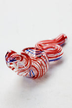 Load image into Gallery viewer, Cobra shape glass small hand pipe_2
