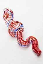 Load image into Gallery viewer, Cobra shape glass small hand pipe_1
