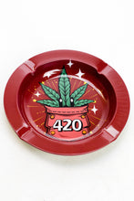 Load image into Gallery viewer, Smoke Arsenal round metal ashtray_7
