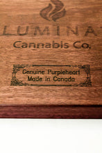 Load image into Gallery viewer, Purple Heart King size rolling tray Model 1_4
