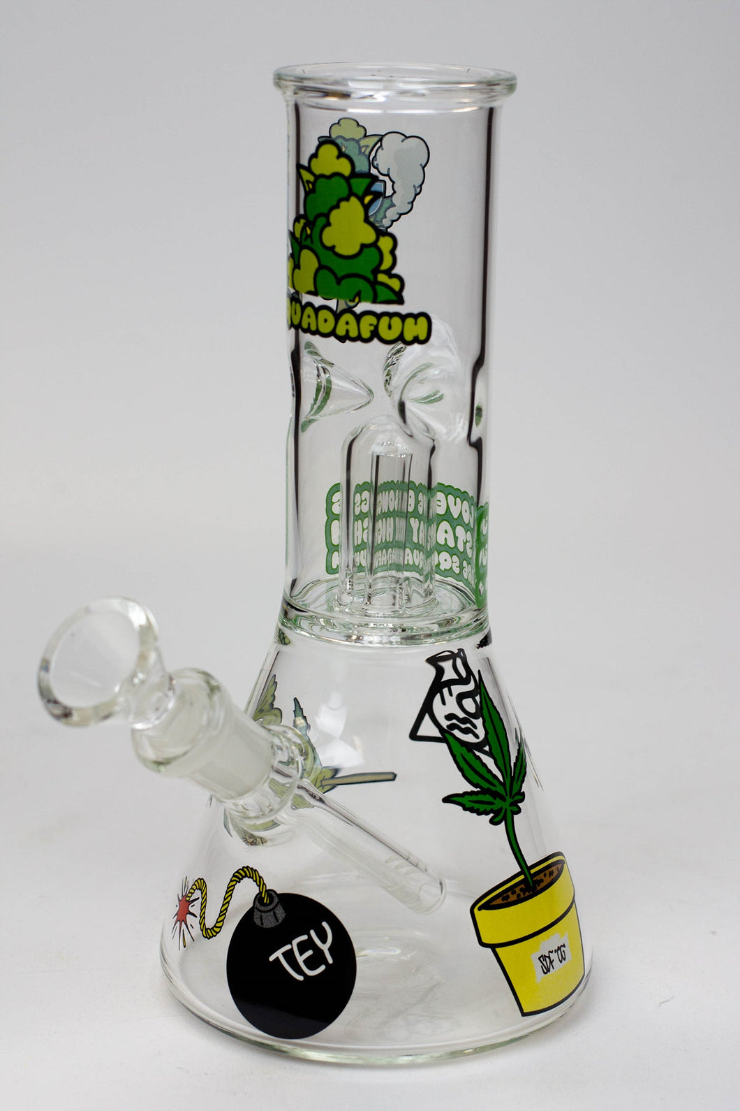 SDF Glass Ice bong Percolator Stickers_1