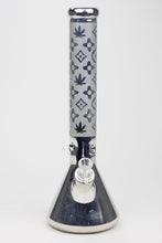 Load image into Gallery viewer, 16&quot; Luxury pattern 7 mm metallic beaker bong_8
