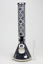 Load image into Gallery viewer, 16&quot; Luxury pattern 7 mm metallic beaker bong_2
