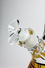 Load image into Gallery viewer, 17.5&quot; Check pattern 9 mm glass beaker bong_9
