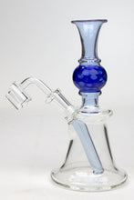 Load image into Gallery viewer, 7&quot; Genie hand bell fixed stem dab rig_10
