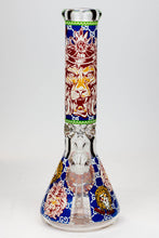 Load image into Gallery viewer, 14&quot; Hash King Glow in the dark 9 mm glass bong_12
