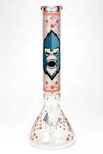 Load image into Gallery viewer, 12&quot; Gorilla glass water bong-Glow in the dark_12
