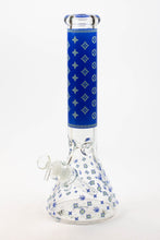 Load image into Gallery viewer, 14&quot; Luxury Patten Glow in the dark 7 mm glass bong [A24]_7
