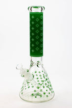 Load image into Gallery viewer, 14&quot; Luxury Patten Glow in the dark 7 mm glass bong [A24]_8
