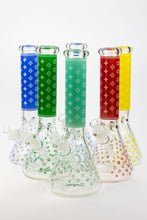 Load image into Gallery viewer, 14&quot; Luxury Patten Glow in the dark 7 mm glass bong [A24]_0
