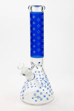 Load image into Gallery viewer, 14&quot; Luxury Patten Glow in the dark 7 mm glass bong [A24]_9
