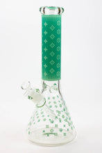 Load image into Gallery viewer, 14&quot; Luxury Patten Glow in the dark 7 mm glass bong [A24]_10
