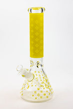 Load image into Gallery viewer, 14&quot; Luxury Patten Glow in the dark 7 mm glass bong [A24]_12
