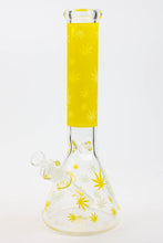 Load image into Gallery viewer, 14&quot; Leaf Glow in the dark 7 mm glass bong [A52]_12
