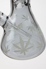 Load image into Gallery viewer, 14&quot; XTREME Glass / 7 mm / Leaf Electroplated Glass beaker Bong_12
