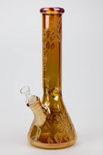 Load image into Gallery viewer, 14&quot; XTREME Glass / 7 mm / Tree of life Electroplated Glass beaker Bong_9
