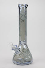 Load image into Gallery viewer, 14&quot; XTREME Glass / 7 mm / Tree of life Electroplated Glass beaker Bong_7
