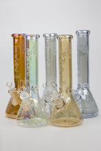 Load image into Gallery viewer, 14&quot; XTREME Glass / 7 mm / Tree of life Electroplated Glass beaker Bong_0
