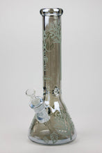 Load image into Gallery viewer, 14&quot; XTREME Glass / 7 mm / Tree of life Electroplated Glass beaker Bong_8
