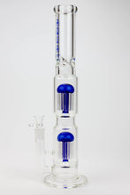 Load image into Gallery viewer, 18.5&quot; AQUA Glass Dual Tree arm / 7mm /glass water bong_2
