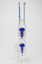 Load image into Gallery viewer, 18.5&quot; AQUA Glass Dual Tree arm / 7mm /glass water bong_1
