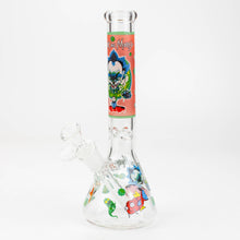 Load image into Gallery viewer, 10&quot; RM decal Glow in the dark glass water bong_10
