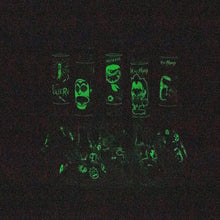 Load image into Gallery viewer, 10&quot; RM decal Glow in the dark glass water bong_5
