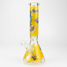 Load image into Gallery viewer, 14&quot; RM decal 7 mm glass water bong_1
