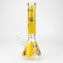 Load image into Gallery viewer, 14&quot; RM decal 7 mm glass water bong_5
