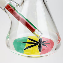 Load image into Gallery viewer, 17.5&quot; Rasta Man / 7 mm / classic beaker glass bong_10
