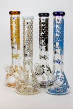 Load image into Gallery viewer, 16&quot; SOUL glass BEE / 9 mm / beaker glass bong  [S2076]_0
