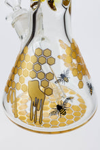 Load image into Gallery viewer, 16&quot; SOUL glass BEE / 9 mm / beaker glass bong  [S2076]_12
