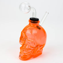 Load image into Gallery viewer, Soft Glass Skull oil bong_1
