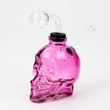 Load image into Gallery viewer, Soft Glass Skull oil bong_2
