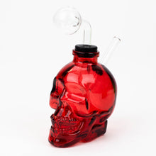 Load image into Gallery viewer, Soft Glass Skull oil bong_5
