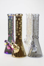 Load image into Gallery viewer, 13&quot; XTREME Glass / 7 mm / Electroplated Glass beaker Bong_0
