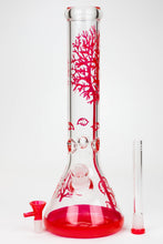 Load image into Gallery viewer, 15&quot; Tree of Life classic beaker glass bong_6
