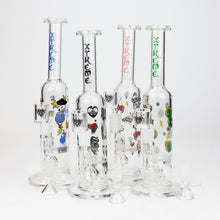 Load image into Gallery viewer, 9.5&quot; XTREME 2-in-1 glass Bong with honeycomb diffuser [XTR302]_0
