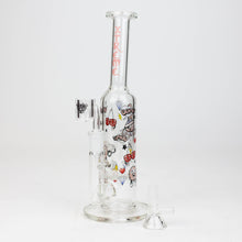 Load image into Gallery viewer, 9.5&quot; XTREME 2-in-1 glass Bong with honeycomb diffuser [XTR302]_2
