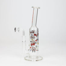 Load image into Gallery viewer, 9.5&quot; XTREME 2-in-1 glass Bong with honeycomb diffuser [XTR302]_6
