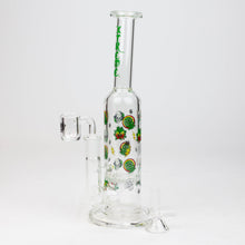 Load image into Gallery viewer, 9.5&quot; XTREME 2-in-1 glass Bong with honeycomb diffuser [XTR302]_3
