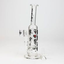 Load image into Gallery viewer, 9.5&quot; XTREME 2-in-1 glass Bong with honeycomb diffuser [XTR302]_5
